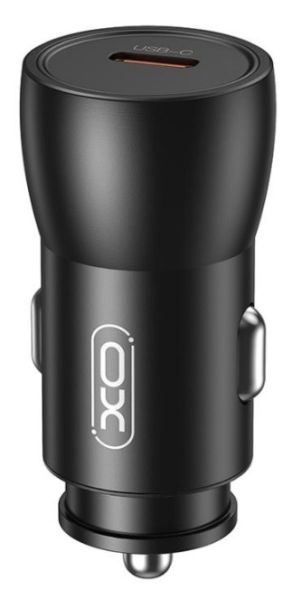 Автомобільний зарядний пристрій XO CC57 25W Metal Car Charger Type-C PD Black (6974563) 