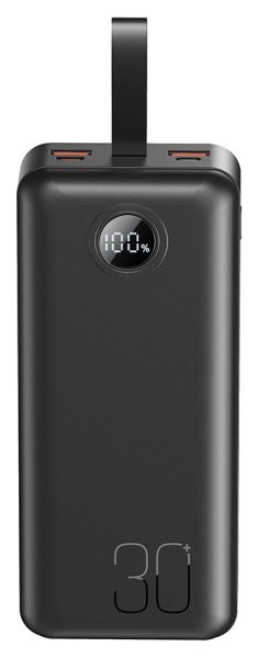 Портативний зарядний пристрій XO PR240 - 30000 mAh PD20W + QC22.5W with light (Black)  (6974644) 