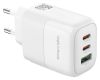 Мережевий зардний пристрій XO L139 - 65W PD Dual USB-C & 18W QC USB-A White (6974565) 