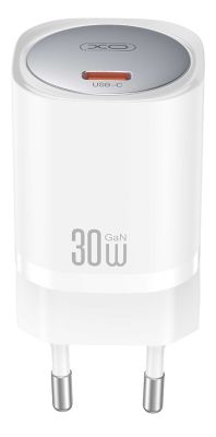 Мережевий зардний пристрій XO CE20 - 33W Single port USB-C PD30W/PPS33W White (6974571) 