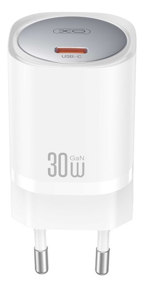 Мережевий зардний пристрій XO CE20 - 33W Single port USB-C PD30W/PPS33W White (6974571) 