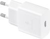 Мережевий зарядний пристрій Samsung 15W Power Adapter (w/o Cable) - White (EP-T1510NWEGEU) (6972211) 