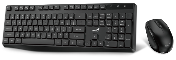 IT набір Genius KM-8206S UKR, Black (6982508) 