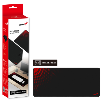 Килимок для мишi Genius G-Pad 700S Black (6982515) 