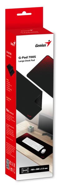 Килимок для мишi Genius G-Pad 700S Black (6982515) 