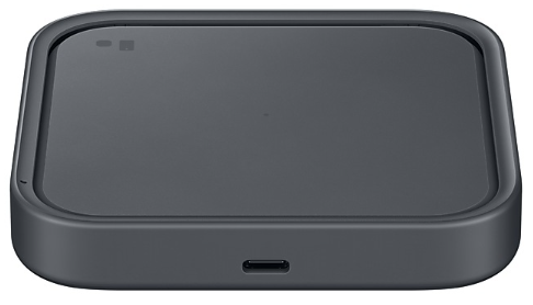 Бездротовий зарядний пристрій Samsung 15W Wireless Charger Pad w/o TA Dark Gray (EP-P2400BBEGEU) (6972194) 