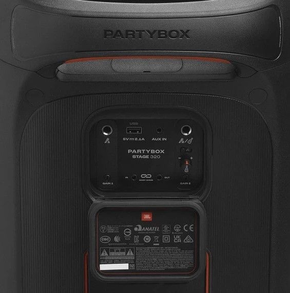 Портативна акустика JBL PartyBox Stage 320 (JBLPBSTAGE320EP) (6980804) 