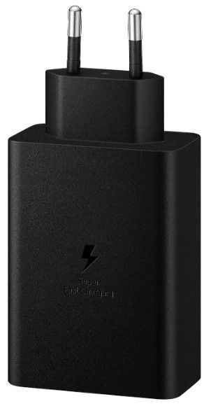 Мережевий зарядний пристрій Samsung 65W Power Adapter Trio (w/o cable) EP-T6530NBEGEU Black (6972206) 