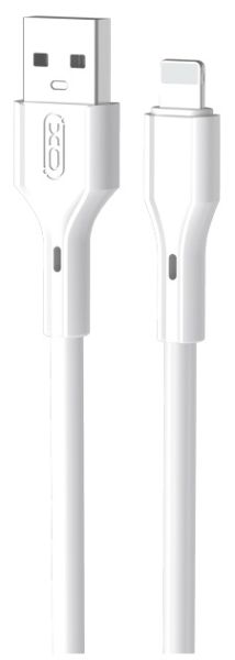 Кабель XO NB230 Rock Series USB-A to Lightning - 1m White (6976056) 