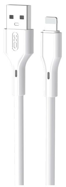 Кабель XO NB230 Rock Series USB-A to Lightning - 1m White (6976056) 