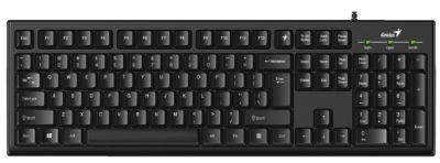 Клавіатура Genius KB-100 USB Black UKR (6803343) 