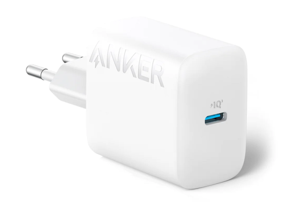 Мережевий зарядний пристрій Anker PowerPort - 20W USB-C + USB-C cable White (6962735) 