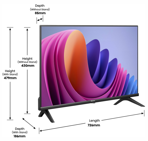 LED-телевізор Hisense 32A4N  (6998089) 