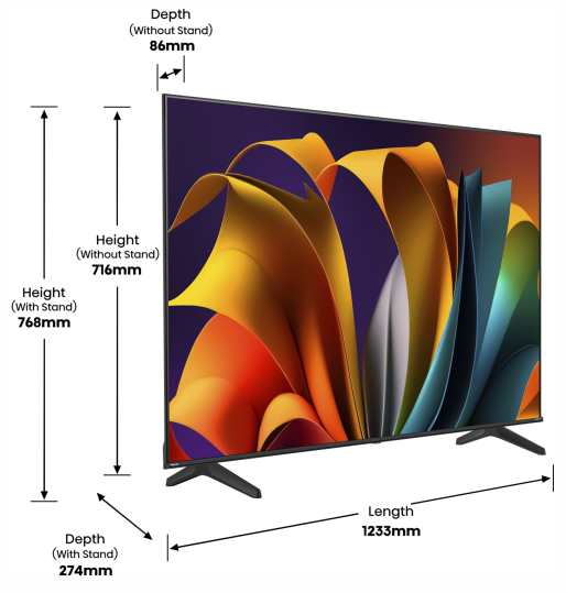 LED-телевізор Hisense 55A6N  (6998098) 