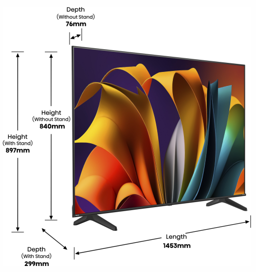 LED-телевізор Hisense 65A6N  (6998101) 
