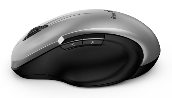 Миша Genius Ergo 8200S Type-C Receiver, Silver (6982512) 