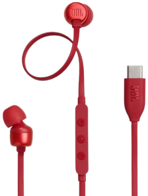 Гарнітура JBL TUNE 310C USB-C Red (JBLT310CRED) (6995503) 