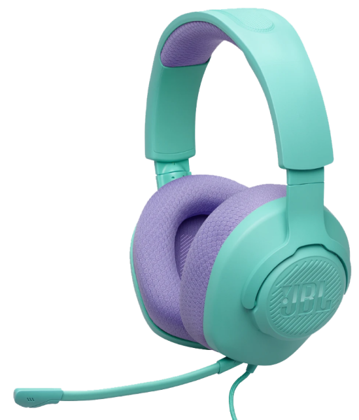 Гарнітура JBL QUANTUM 100M2 Cyan (JBLQTUM100M2CYN) (7023993) 