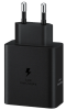 Мережевий зарядний пристрій Samsung 50W Power Adapter Duo (w C to C Cable) Black / EP-T5020XBEGEU (6994144) 