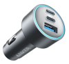Автомобільний зарядний пристрій Anker PowerDrive 325 67W PD + 22.5W USB-A Black (7030500) 