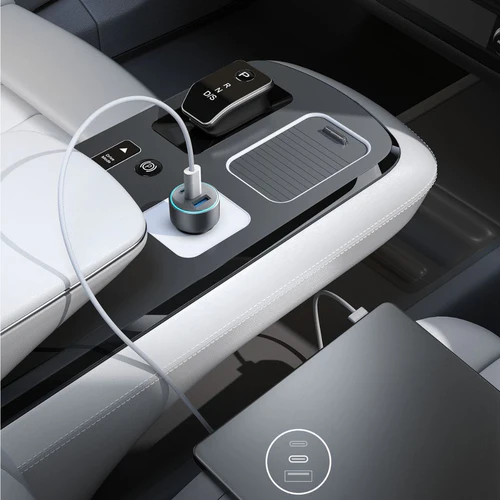 Автомобільний зарядний пристрій Anker PowerDrive 325 67W PD + 22.5W USB-A Black (7030500) 