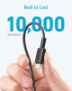 Кабель Anker 322 USB-C to Lightning - 1.8m Nylon Black (7030799) 
