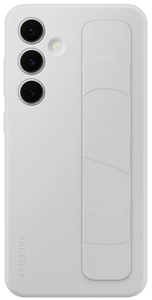 Чохол Samsung S24 FE Standing Grip Case Gray (EF-GS721CJEGWW) (7024980) 