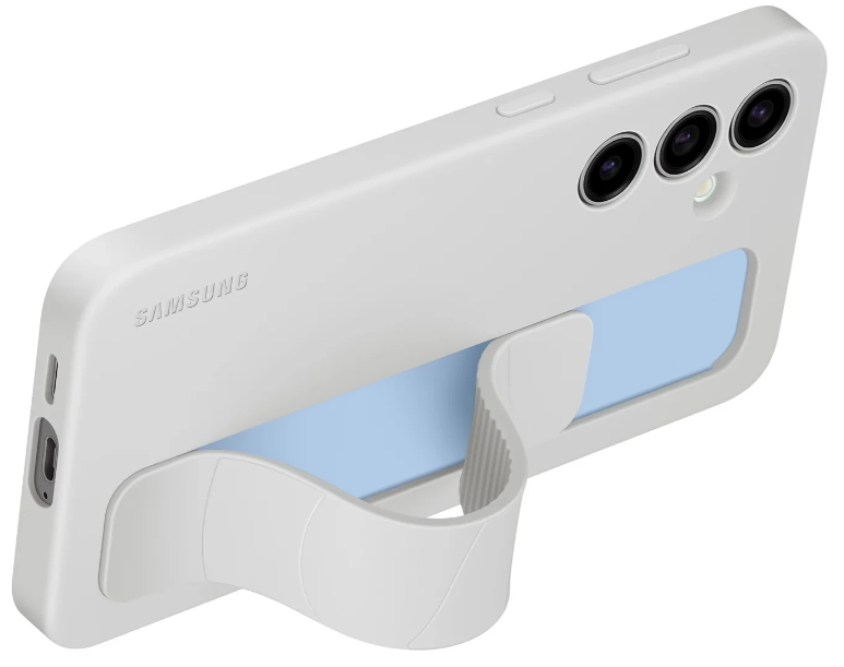 Чохол Samsung S24 FE Standing Grip Case Gray (EF-GS721CJEGWW) (7024980) 