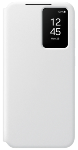 Чохол Samsung S24 FE Smart View Wallet Case White (EF-ZS721CWEGWW) (7024993) 
