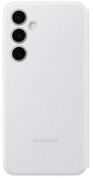 Чохол Samsung S24 FE Smart View Wallet Case White (EF-ZS721CWEGWW) (7024993) 