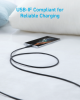 Кабель Anker 322 USB-A to USB-C - 1.8m Nylon Black (6962730) 