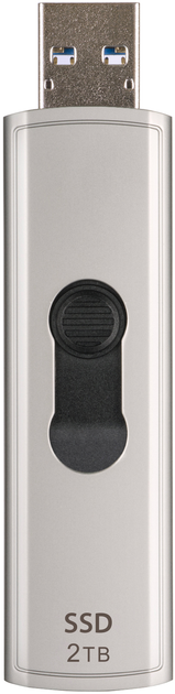 SSD накопичувач Transcend ESD320A 2TB USB Type-A Silver (TS2TESD320A) (6951415) 
