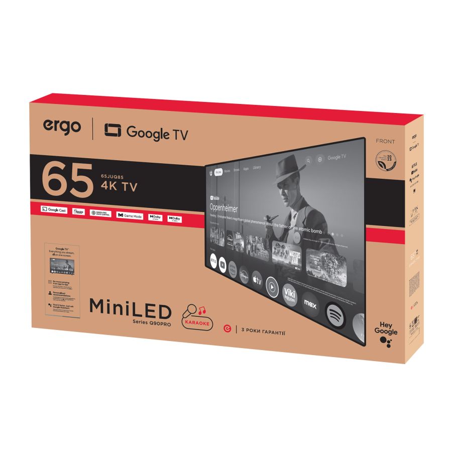 Телевізор ERGO Mini LED 65MQ90PRO (6996985) 