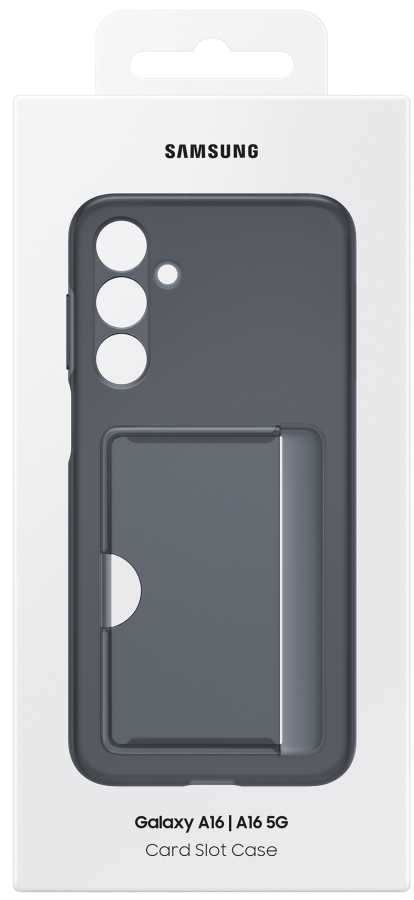 Чохол Samsung A16 Card Slot Case EF-OA166TBEGWW Black  (7058032) 