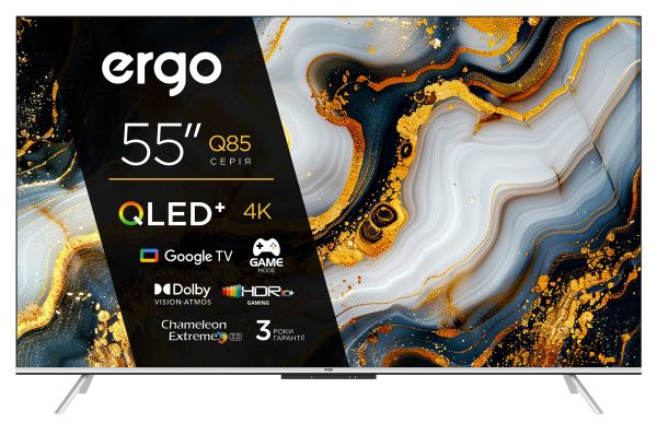 Телевізор ERGO QLED+ 55JUQ85 (6996982) 