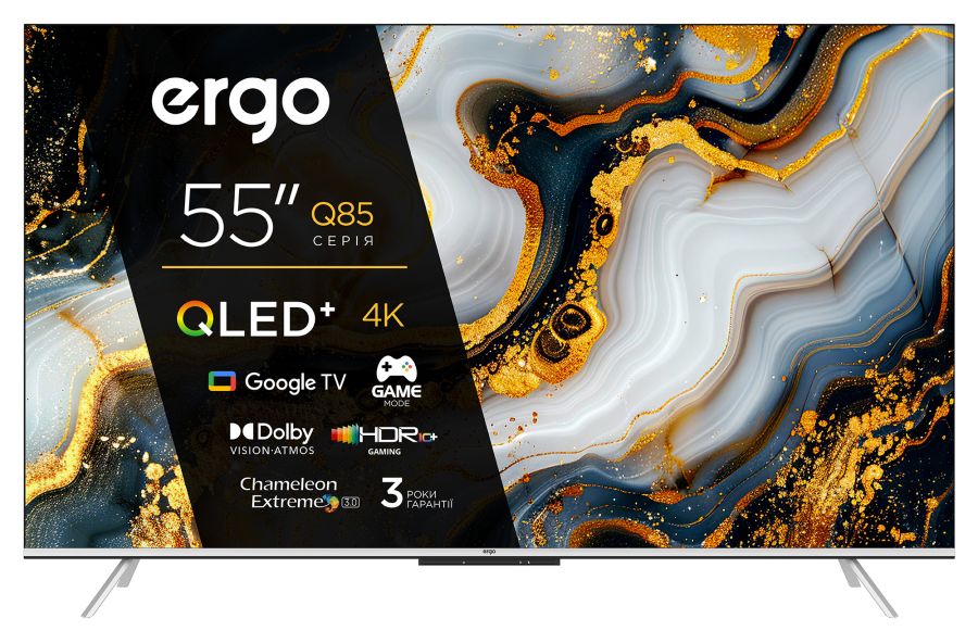 Телевізор ERGO QLED+ 55JUQ85 (6996982) 