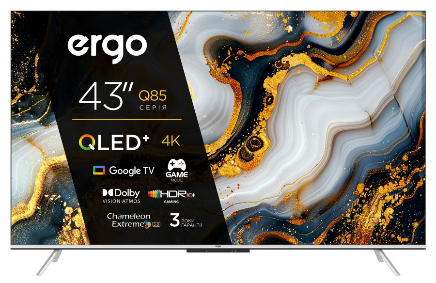 Телевізор ERGO QLED+ 43JUQ85 (6996974) 