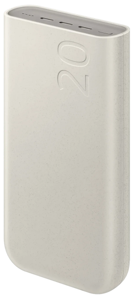 Портативний зарядний пристрій Samsung Battery Pack 20000mAh 45W (EB-P4520XUEGEU) Beige (7058667) 