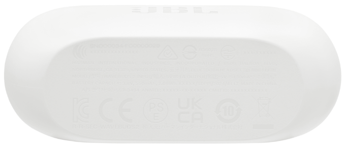 Гарнітура JBL WAVE BUDS 2 White (JBLWBUDS2WHT)  (7065568) 