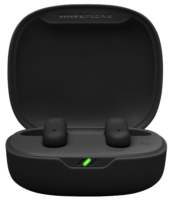 Гарнітура JBL WAVE FLEX 2 Black (JBLWFLEX2BLK)  (7065573) 