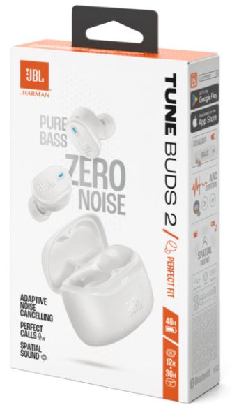 Гарнітура JBL TUNE BUDS 2 White (JBLTBUDS2WHT)  (7065579) 