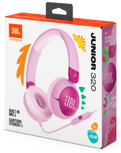 Гарнітура JBL JR320 Purple (JBLJR320PUR)  (7065592) 