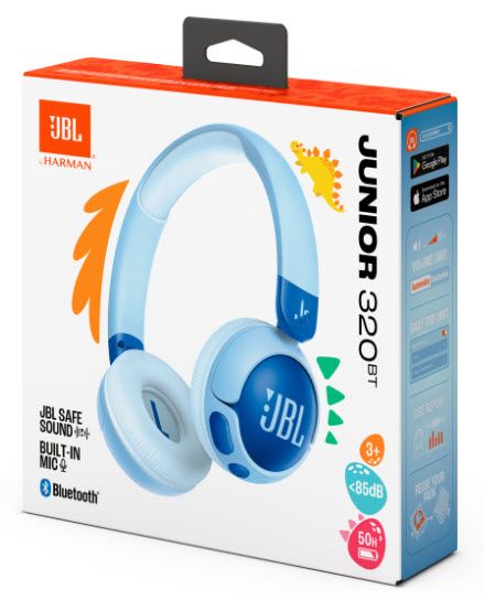 Гарнітура JBL JR320BT Blue (JBLJR320BTBLU)  (7065593) 