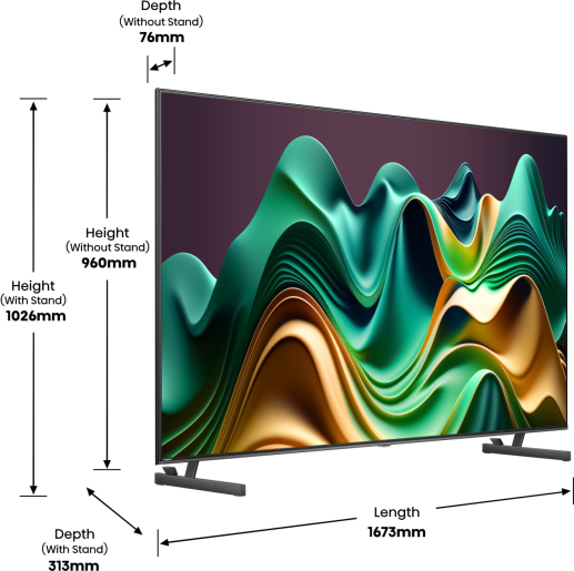 LED-телевізор Hisense 75U6NQ (7063902) 