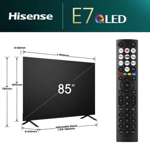LED-телевізор Hisense 85E7NQ  (7063904) 