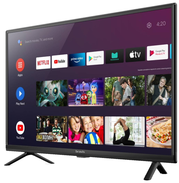 LED-телевізор Bravis 32K5000H (6999003) 