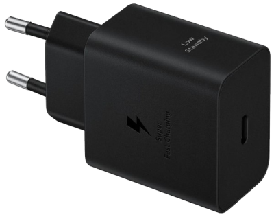 Мережевий зарядний пристрій Samsung 45W Compact Power Adapter EP-T4511NBEGEU Black (7078293) 