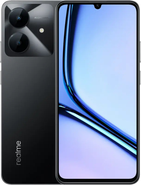 Смартфон Realme Note 60X 3/64Gb Marble Black (7077257) 