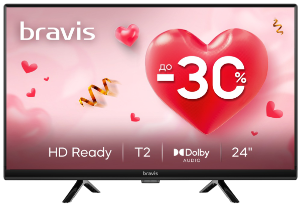 LED-телевізор Bravis 24K4000H  (6999000) 
