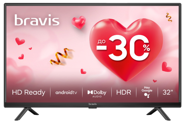 LED-телевізор Bravis 32K5000H (6999003) 